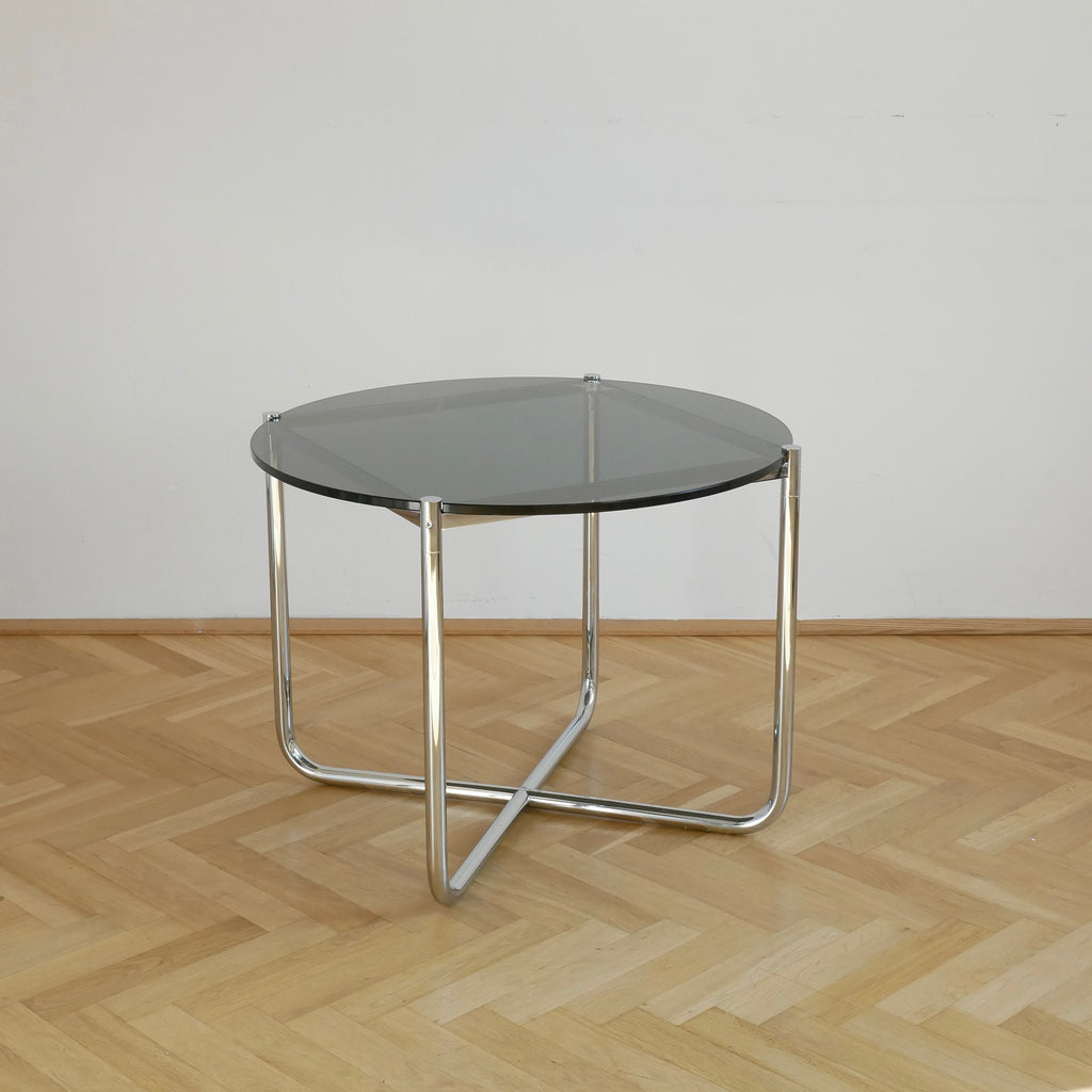 Knoll MR Tisch - Rauchglas