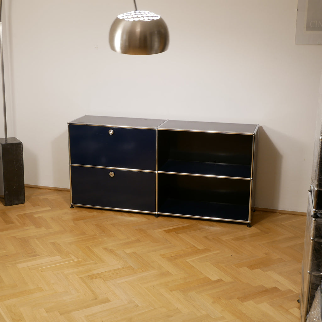 USM Haller Sideboard dunkelblau