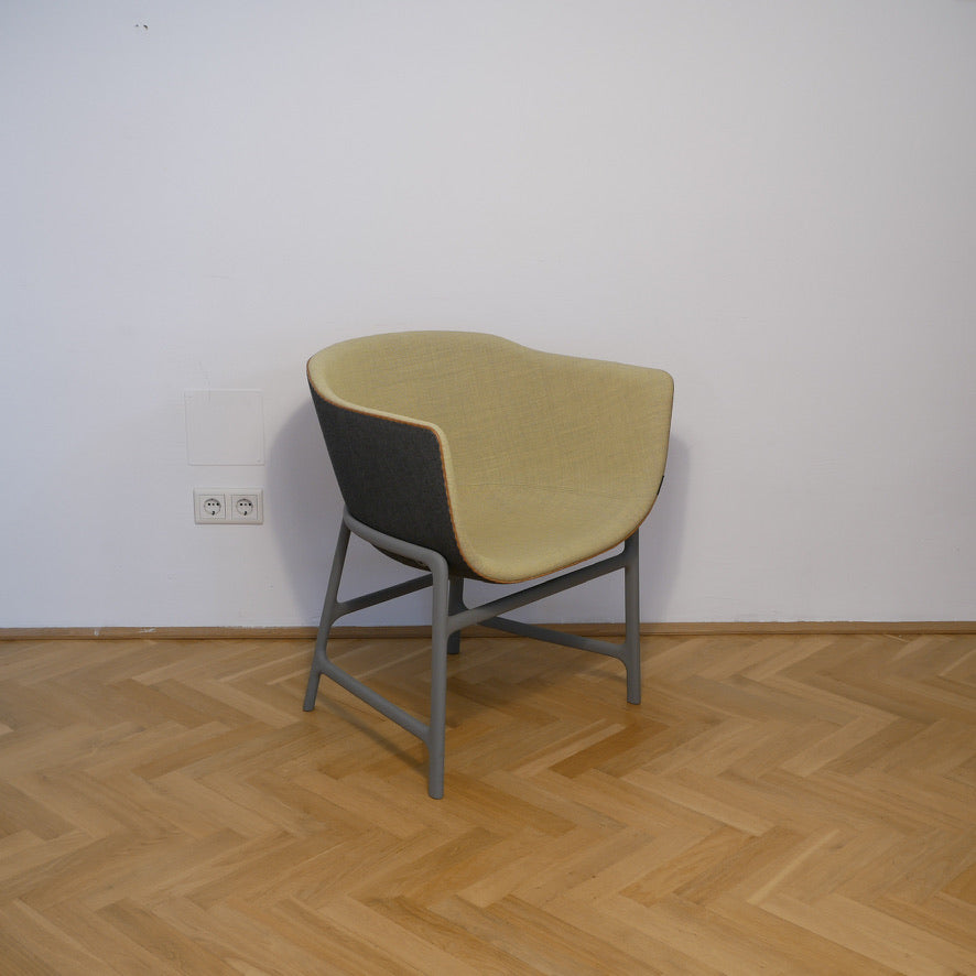 Fritz Hansen Armchair - Gelb/Grau