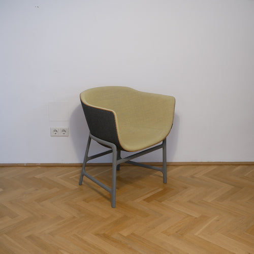 Fritz Hansen Armchair - Gelb/Grau