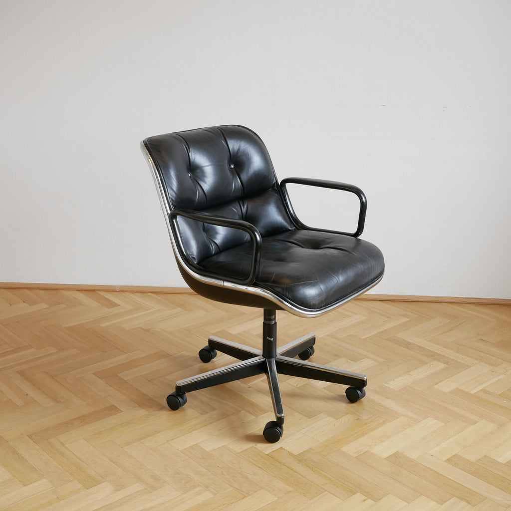 Knoll Pollock Chair - Schwarz