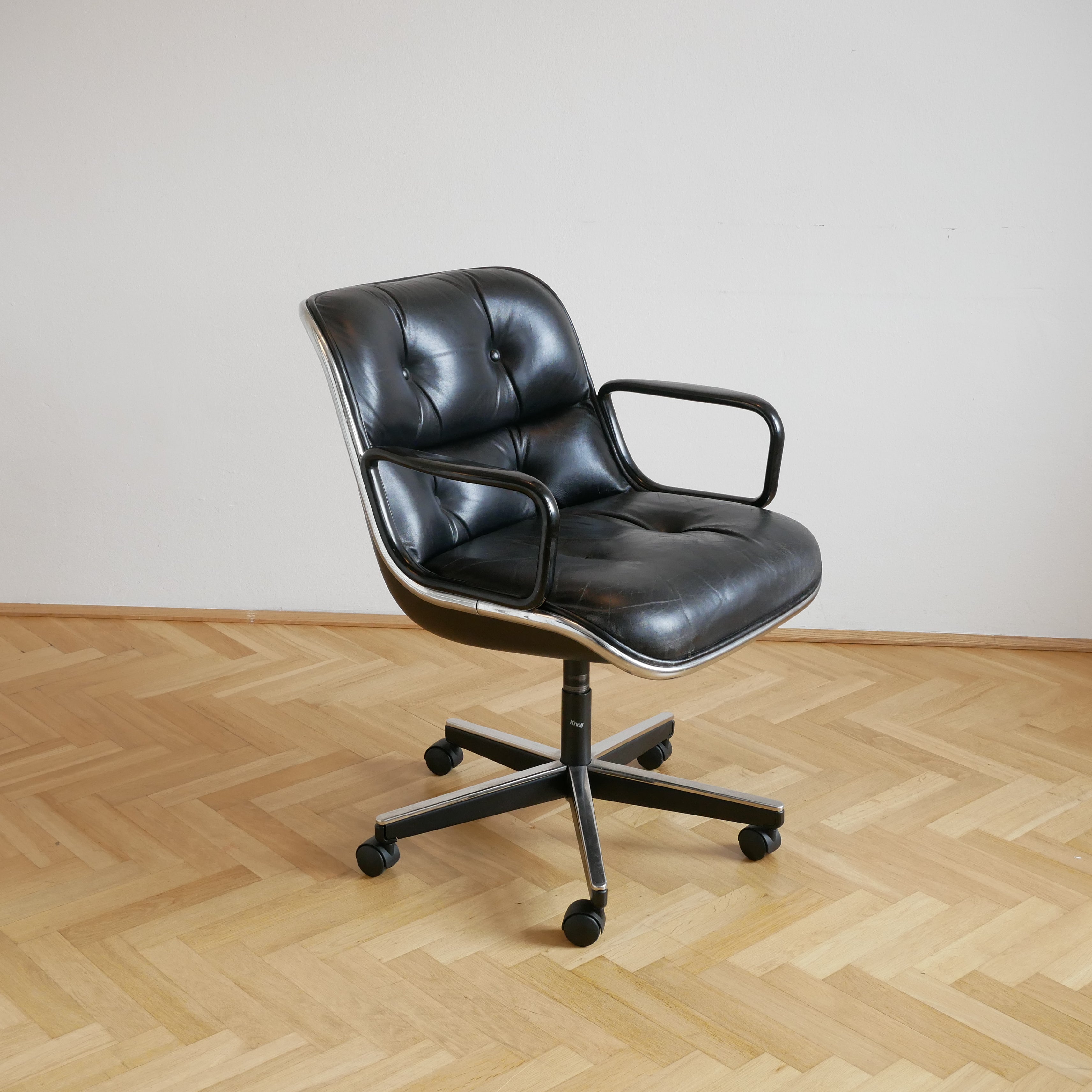 Knoll Pollock Chair - Schwarz