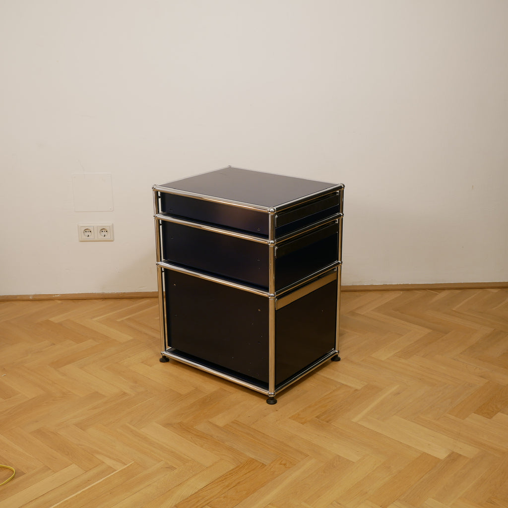 USM Haller Rollcontainer - dunkelblau