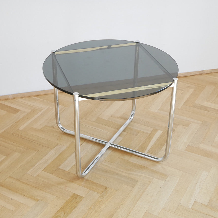 Knoll MR Tisch - Rauchglas