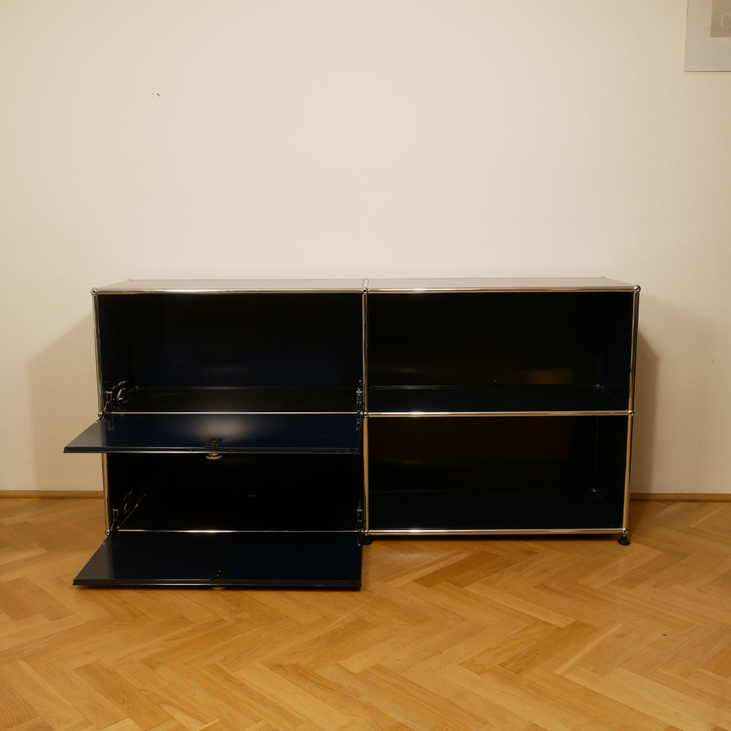 USM Haller Sideboard dunkelblau