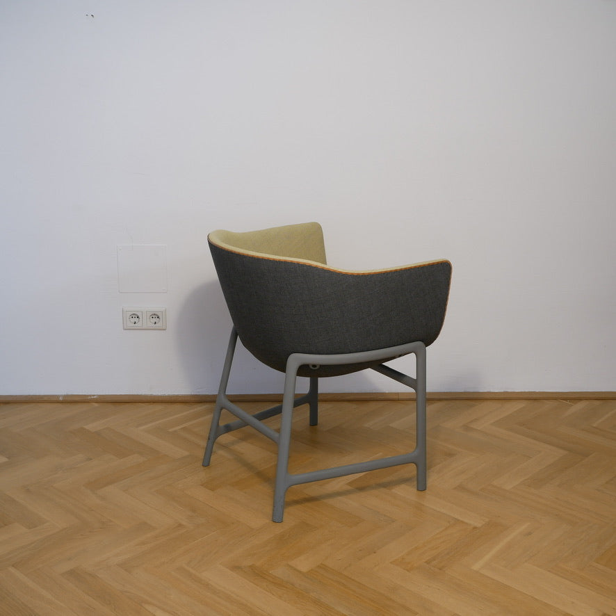 Fritz Hansen Armchair - Gelb/Grau