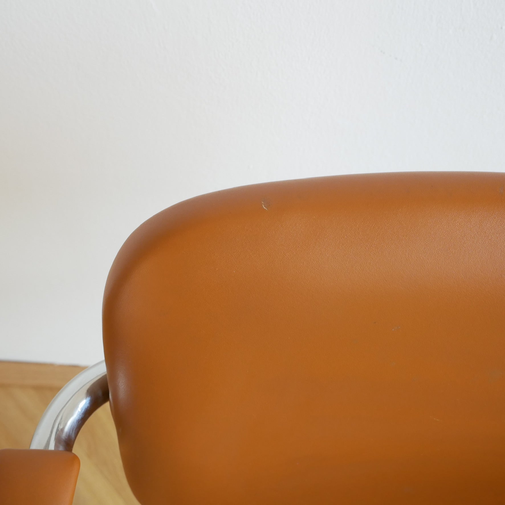 Gavina Freischwinger - Leder Braun