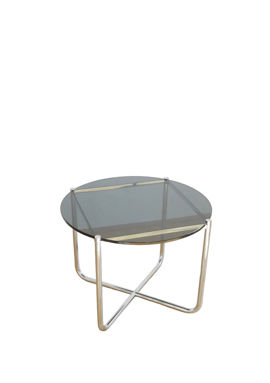 Knoll MR Tisch - Rauchglas