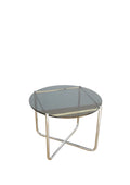 Knoll MR Tisch - Rauchglas