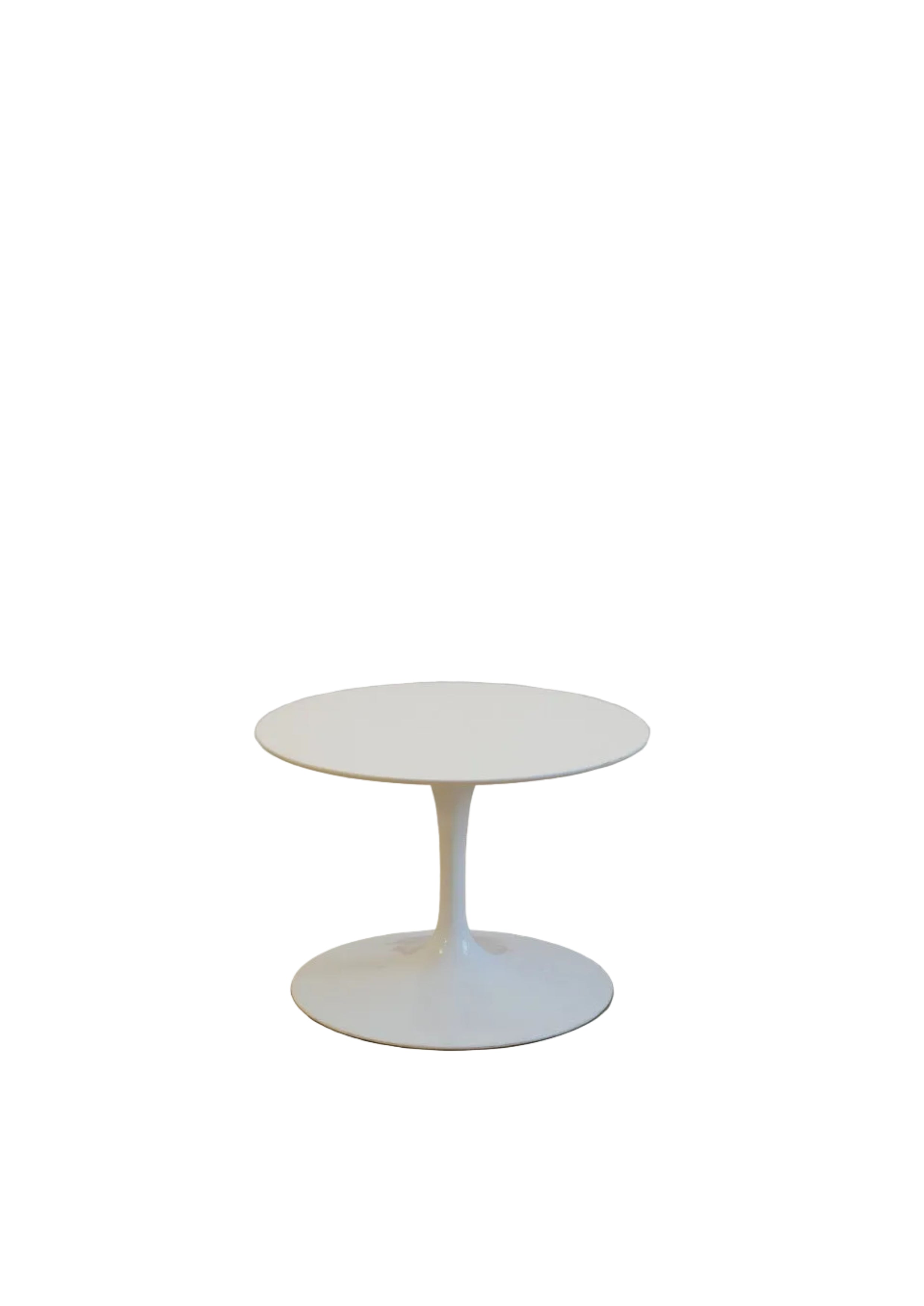 Knoll Tulip Couchtisch - Weiß