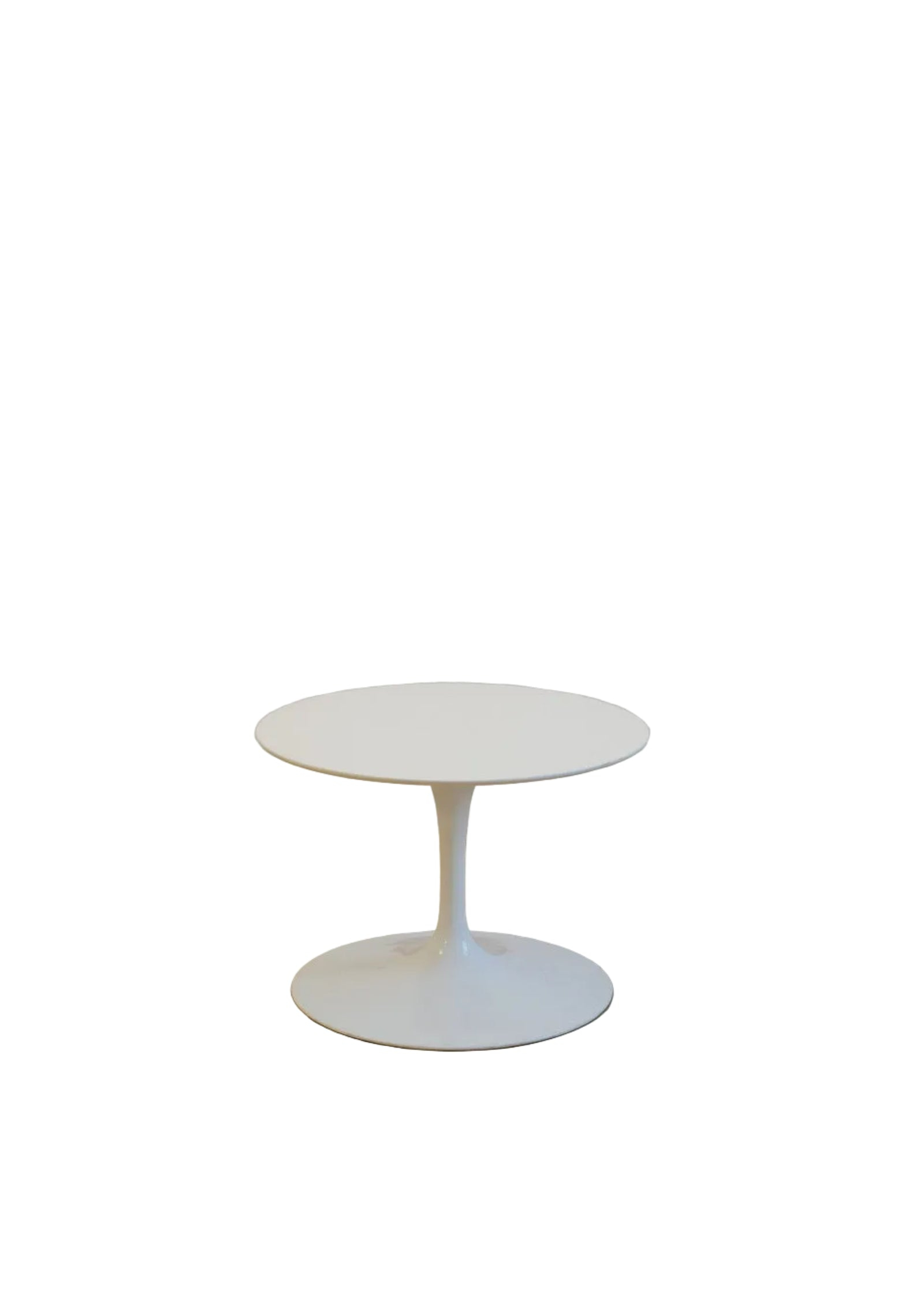 Knoll Tulip Couchtisch - Weiß