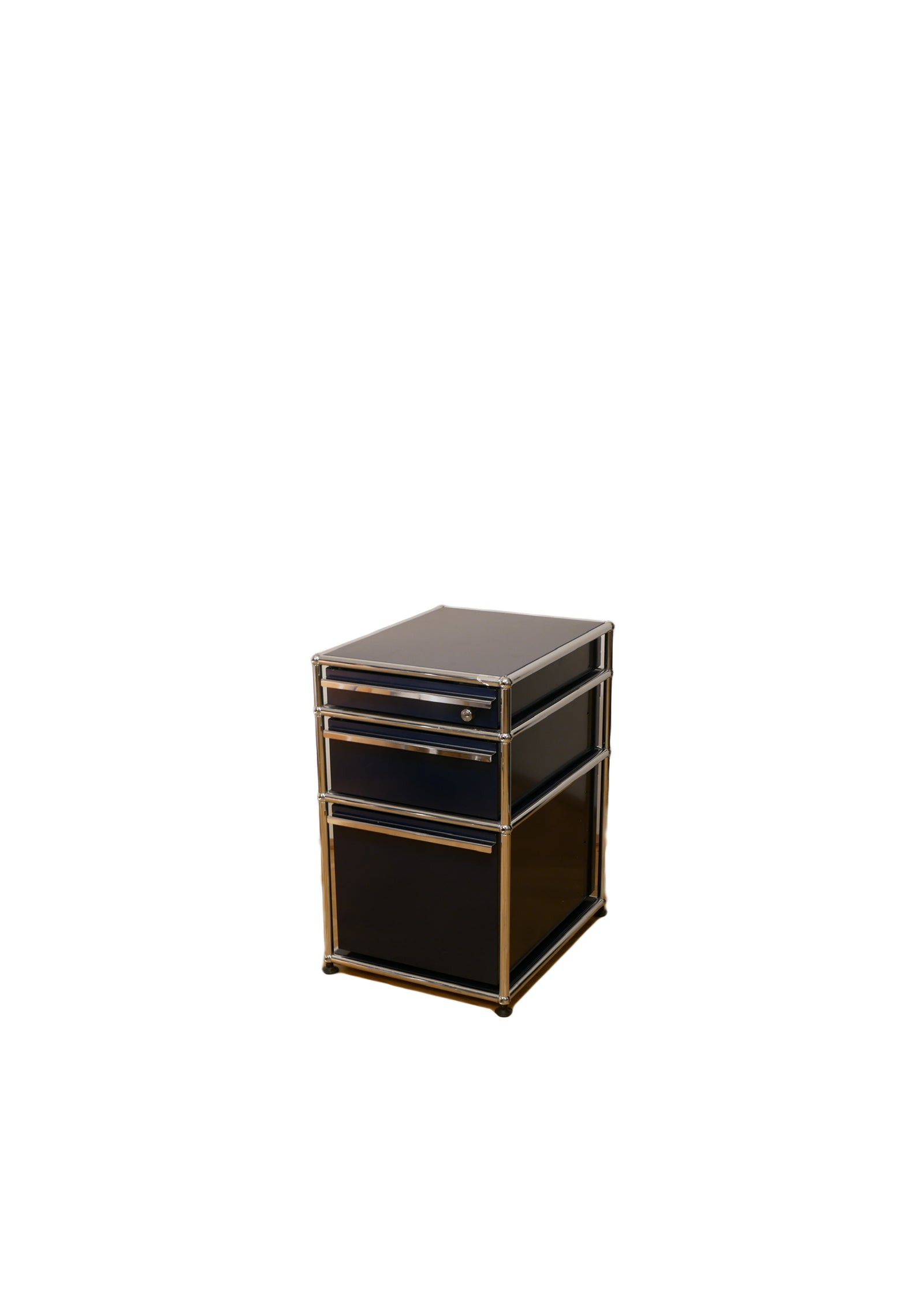 USM Haller Rollcontainer - Dunkelblau